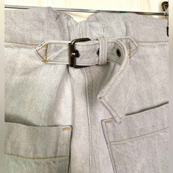 Rachel Comey Distressed Denim Slacks - Picture 4 of 7